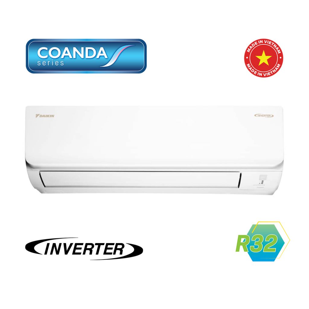 điều hòa Daikin 21000BTU inverter 1 chiều FTKC60UVMV