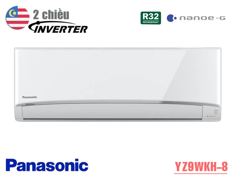 Điều hòa Panasonic 2 chiều Inverter 9000BTU YZ9WKH-8