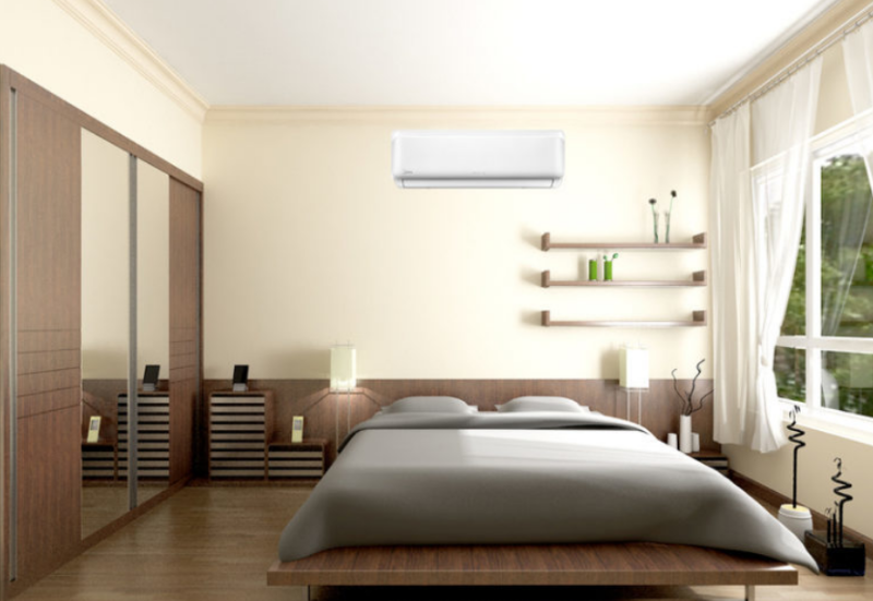 lắp đặt điều hòa trong phòng ngủ đúng cách