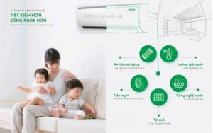 Điều hòa HIKAWA Inverter 2 chiều 18000 BTU HI-VH20A/ K-VH20A