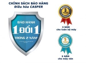 Chinh sach bao hanh dieu hoa Casper 1024x745 1