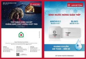 bình Nóng Lạnh Ariston 20R AG+ 2.5FE Ngang