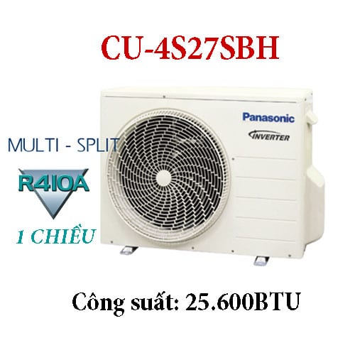 Dàn nóng điều hòa multi panasonic CU-4S27SBH