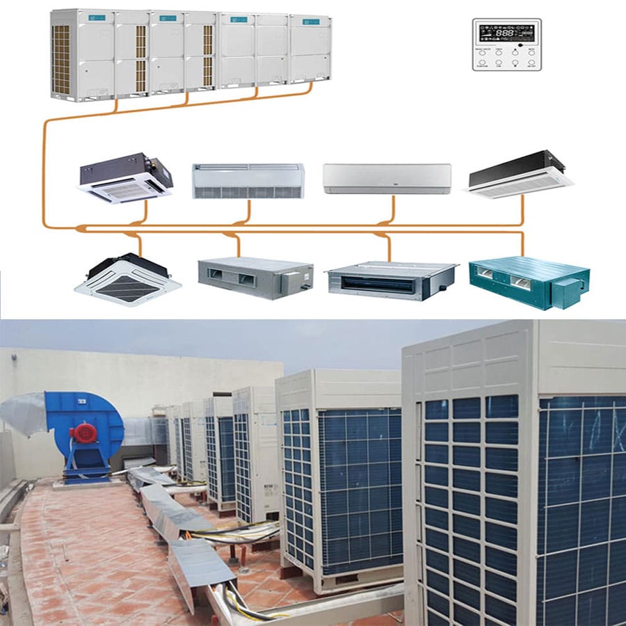 Tìm Hiểu Sự Khác Biệt Giữa Điều Hòa VRV Và Điều Hòa Tổng